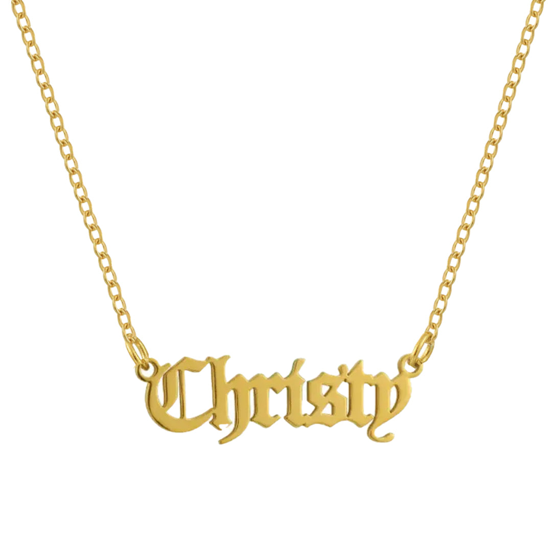 Elegance Defined – Personalized Nameplate Necklace