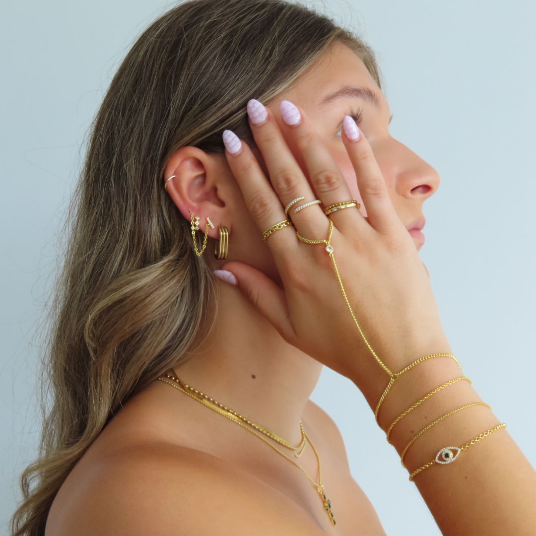 Celeste – Luxe Box Chain Bracelet