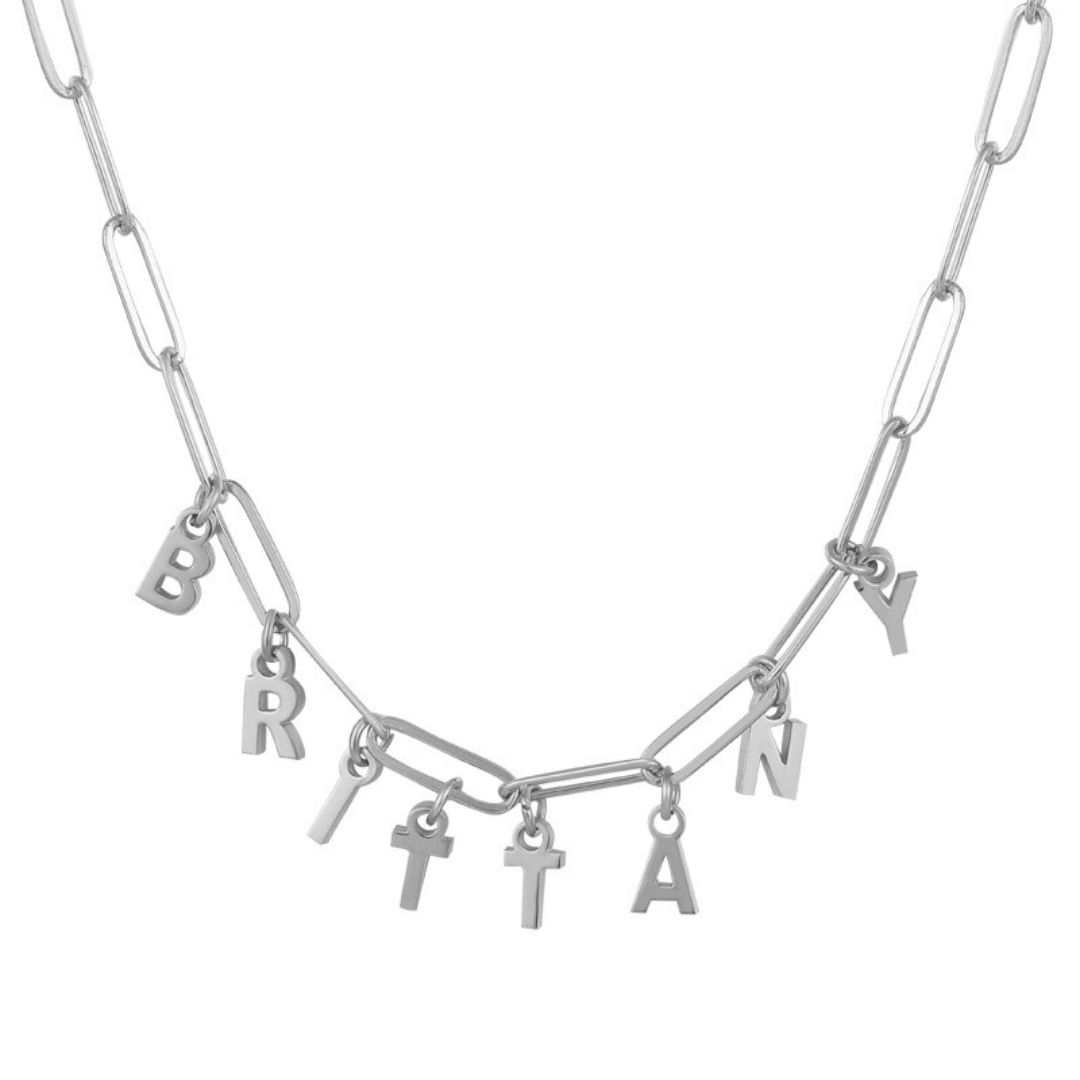 Link Luxe – Personalized Letter Necklace
