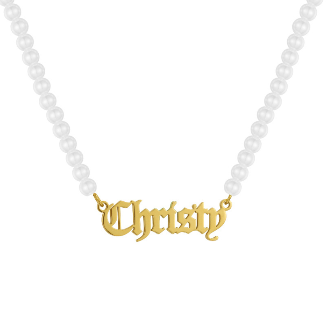 Celeste – Luxe Personalized Pearl Necklace