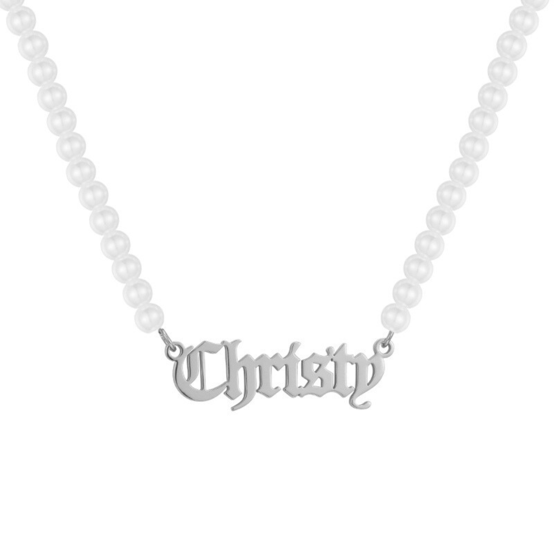 Celeste – Luxe Personalized Pearl Necklace