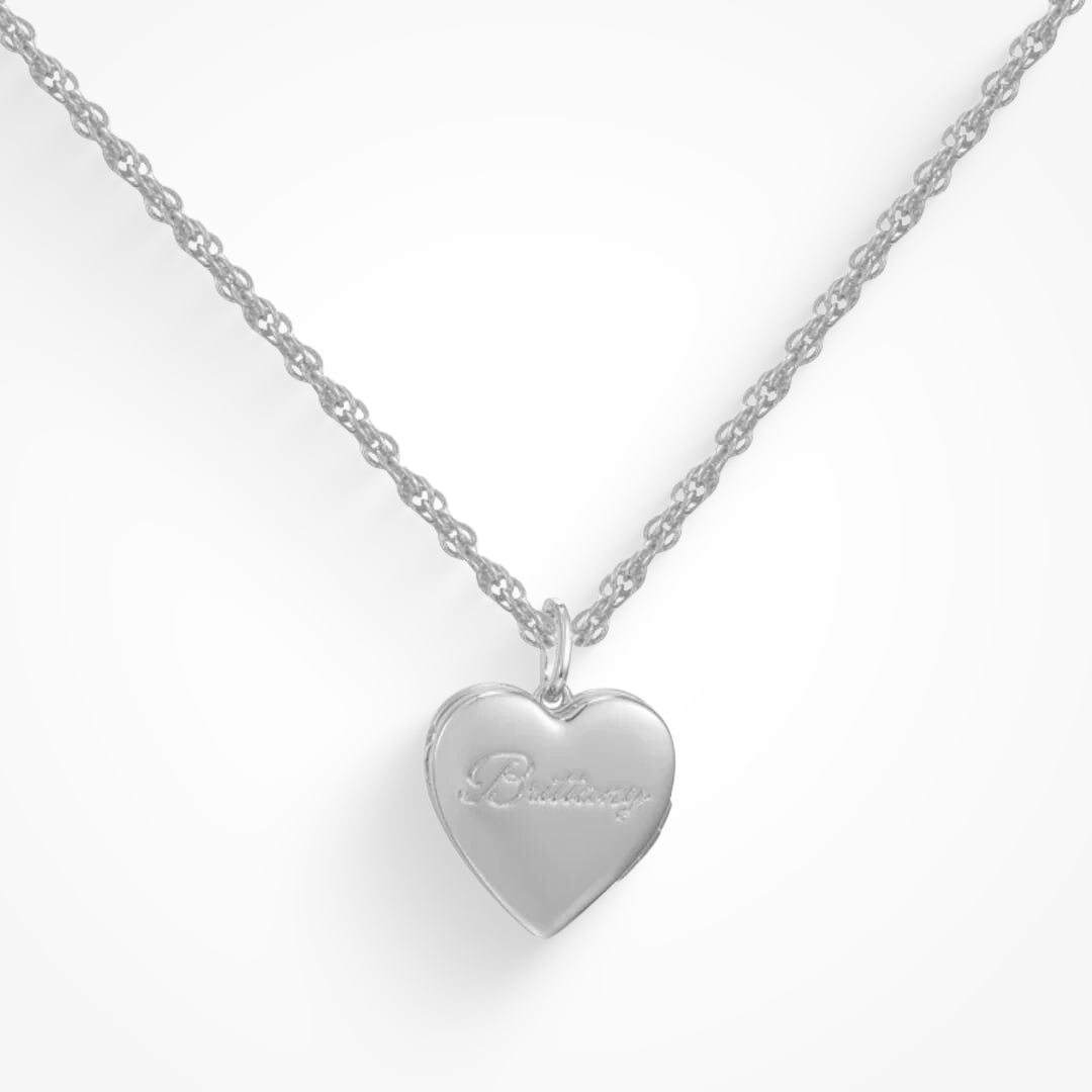 Heartfelt Elegance – Personalized Locket Necklace