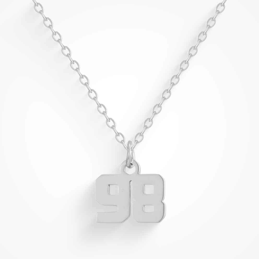 Ember – Personalized Luxe Number Pendant