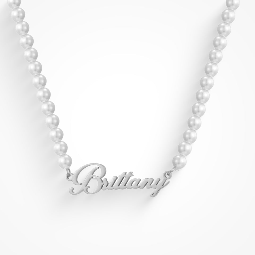 Celeste – Luxe Personalized Pearl Necklace