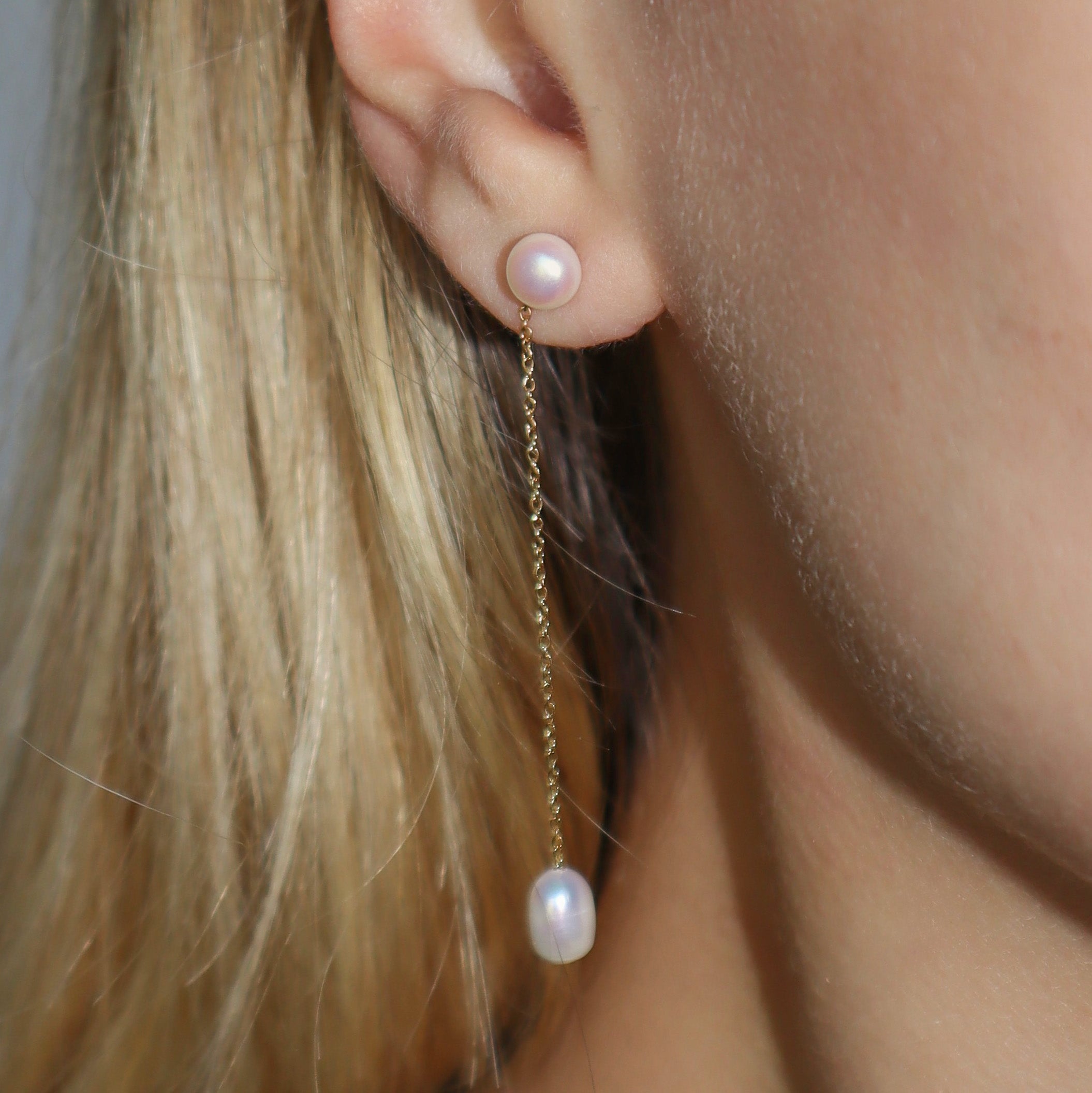 Azure Bliss – Luxe Ocean Drop Earrings