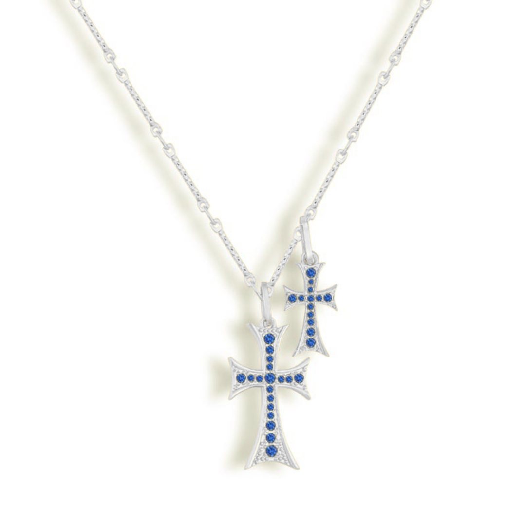 Double Cross – Luxe Layered Elegance