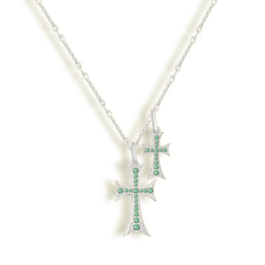 Double Cross – Luxe Layered Elegance