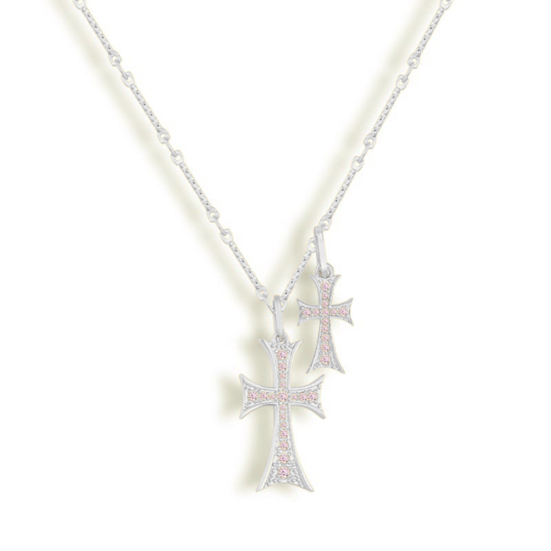 Double Cross – Luxe Layered Elegance