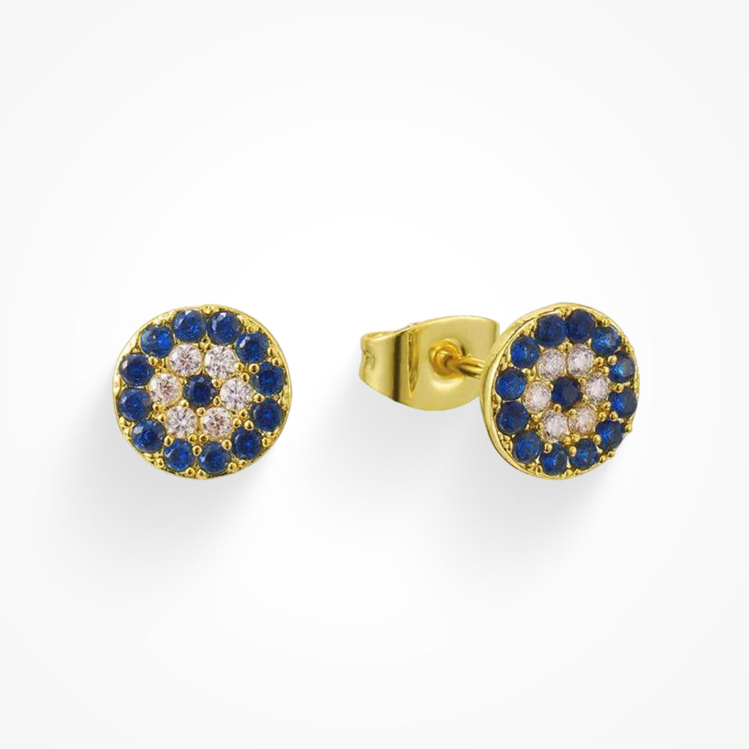 Celestial Charm – Evil Eye Earrings