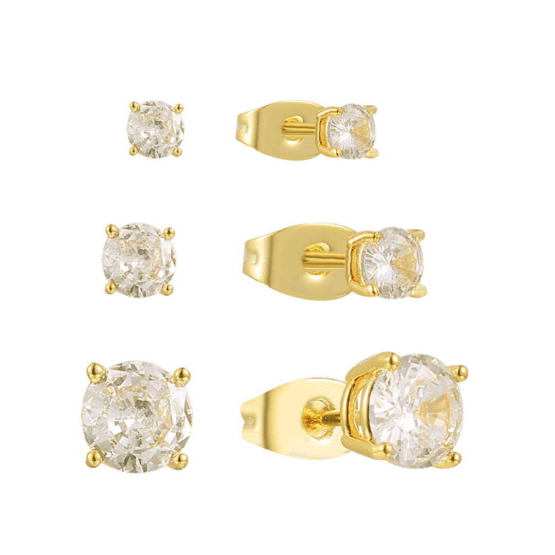 Frosted Glamour – Chic Ice Earrings