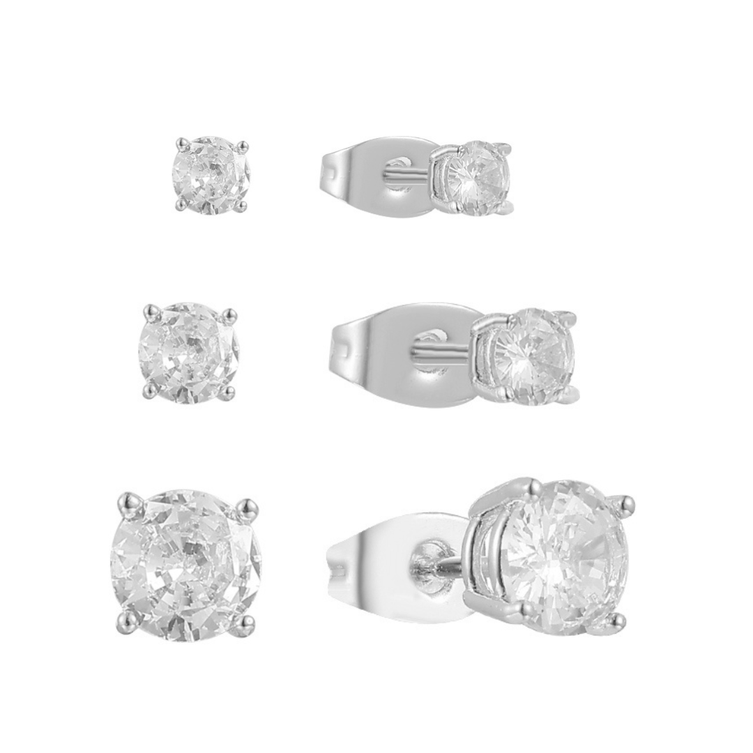 Frosted Glamour – Chic Ice Earrings