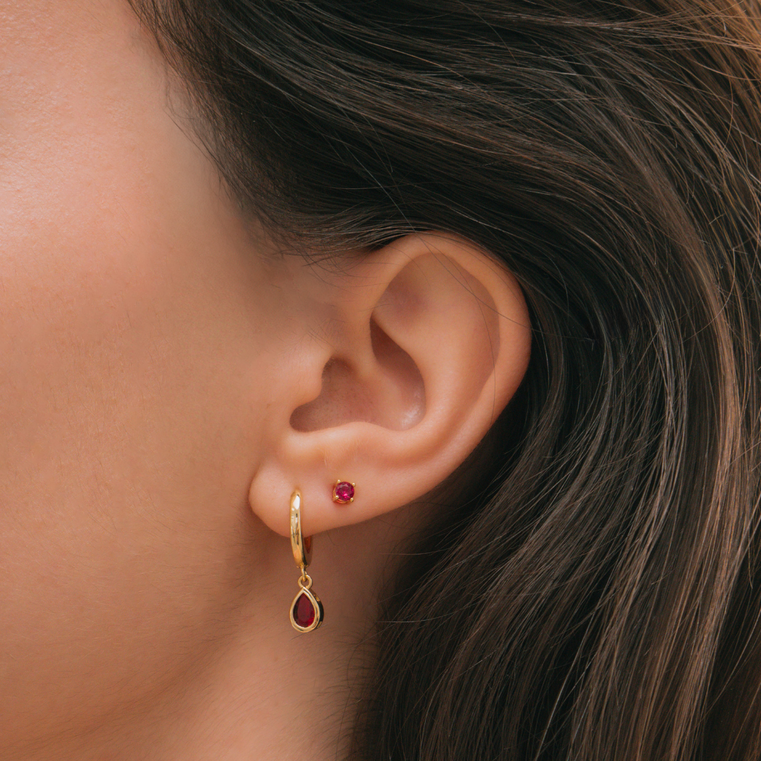 Frosted Glamour – Chic Ice Earrings