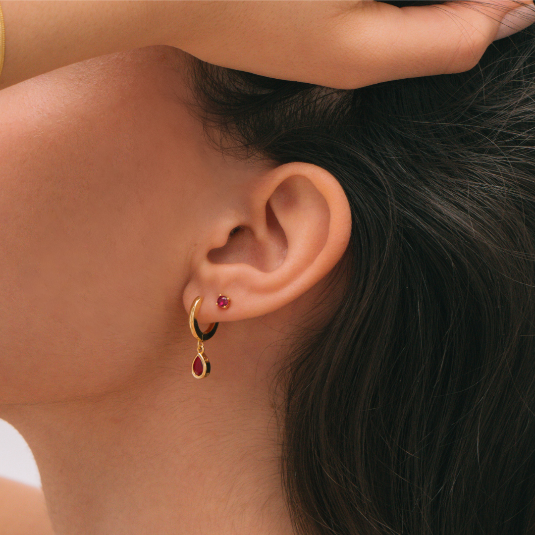 Frosted Glamour – Chic Ice Earrings
