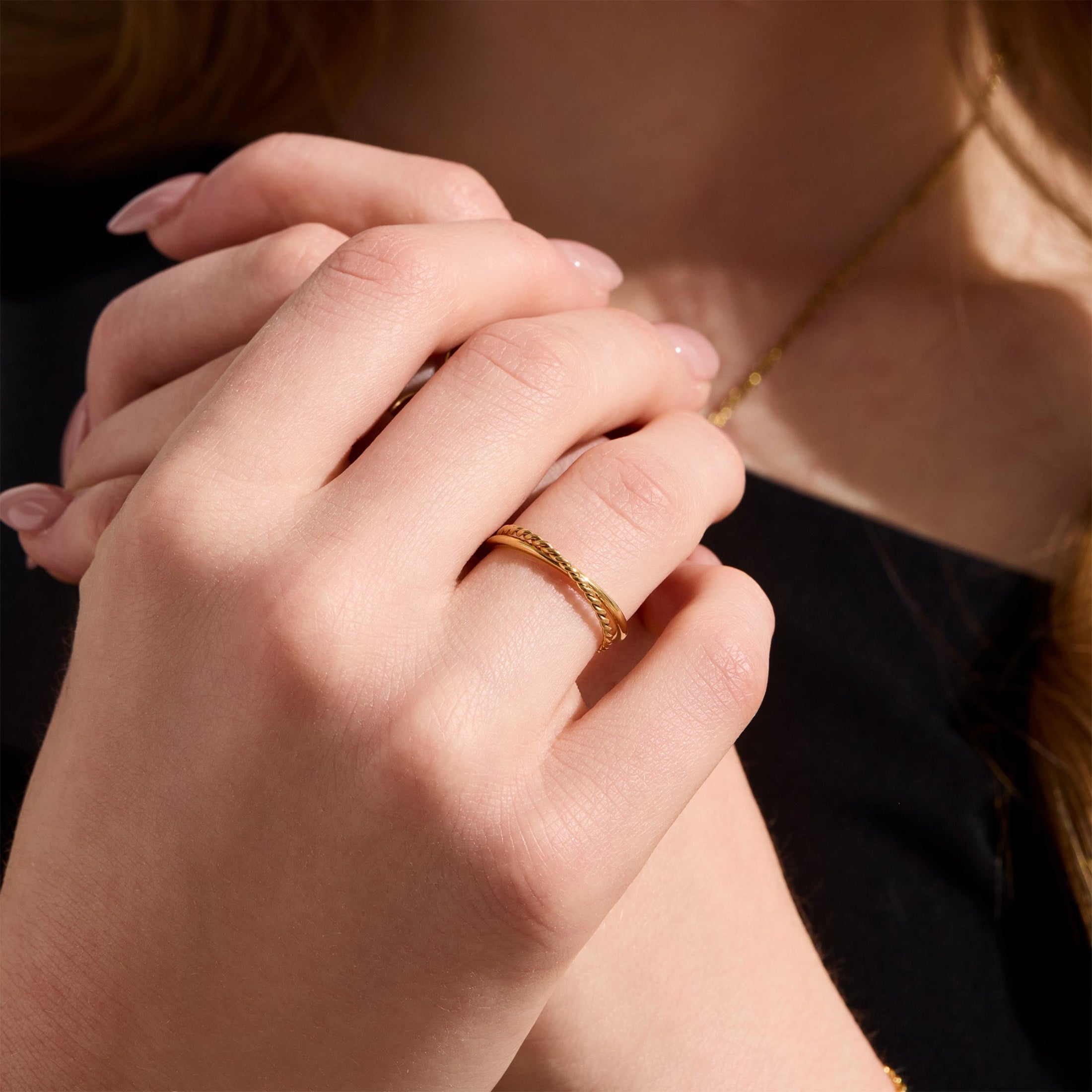 Serenity - Exquisite Linked Ring Design