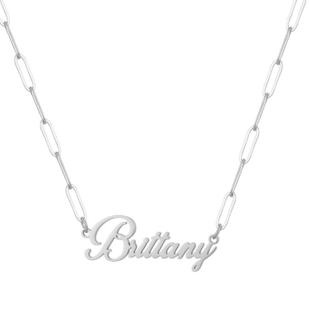 Signature Charm – Personalized Nameplate Necklace