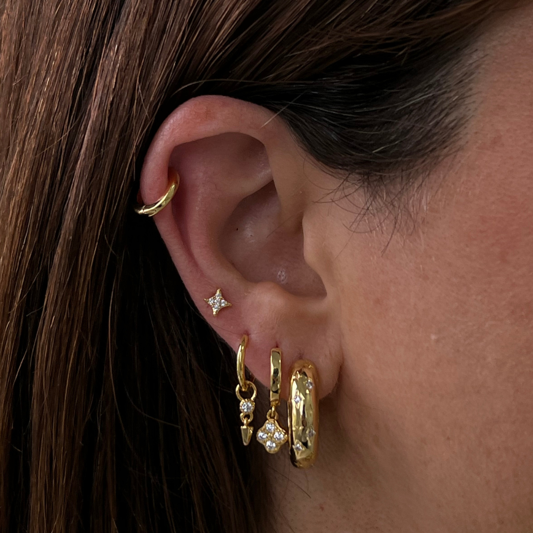 Celestial Charm – Luxe Night Earrings