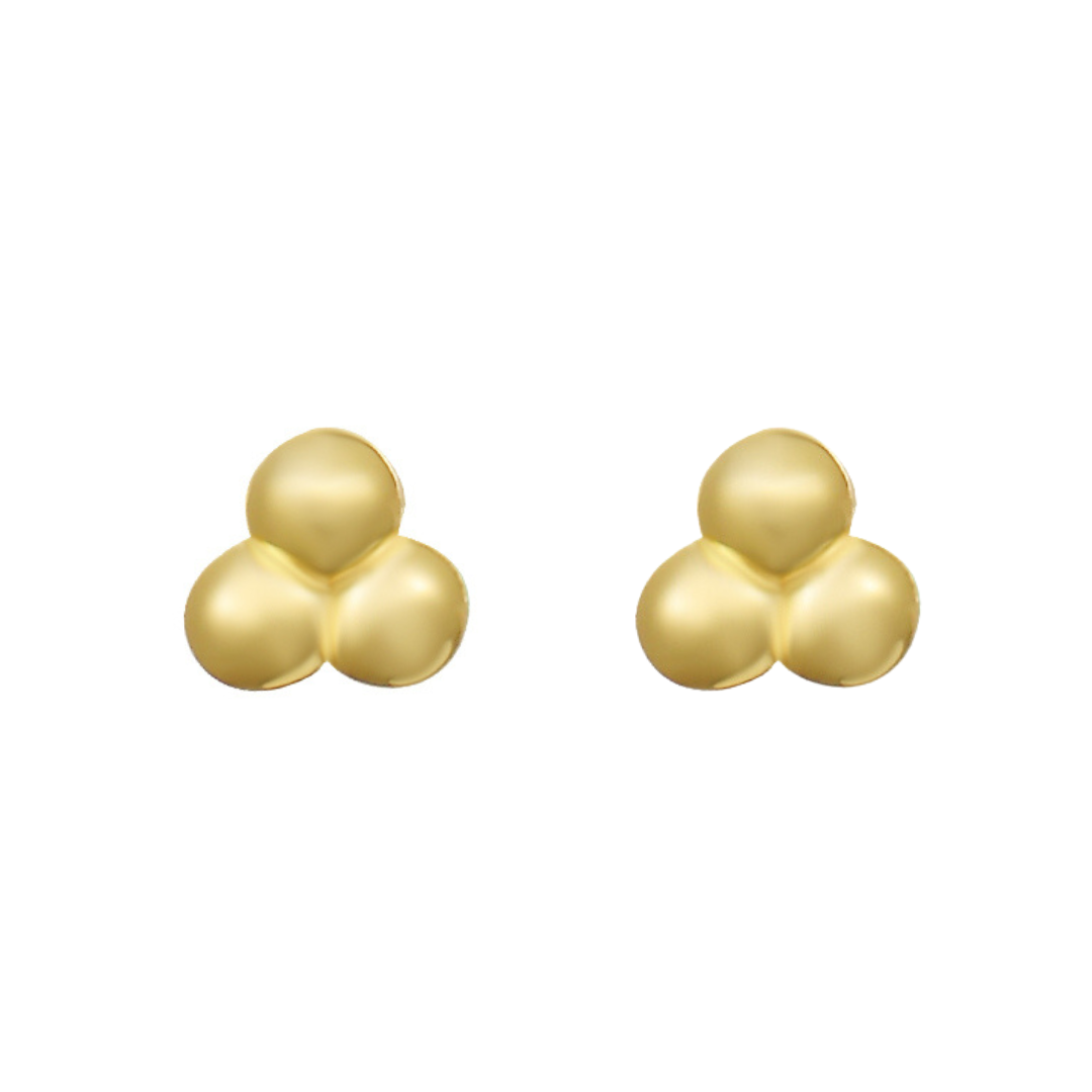 Trio Elegance – Timeless Chic Earrings
