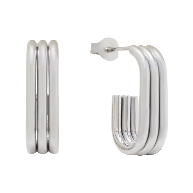 Uptown Elegance – Chic Comfort Earrings
